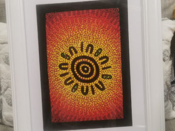 Lot 11: Jacinta Nungarrayi “Women are gathering bush medicine”