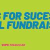 10 steps for sucessful school fundraising