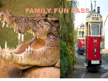 Family and Friends Fun Day Out Pass (Butterfly Creek + MOTAT Vouchers)