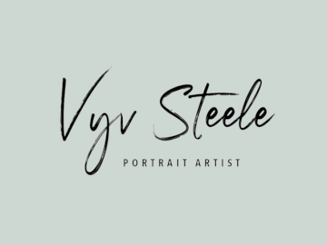 Personalised Portrait Commission with local artist Vyv Steele, valued at $500