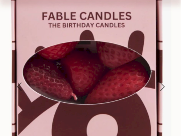 Fable Candles – Strawberry Mini Candle Pack